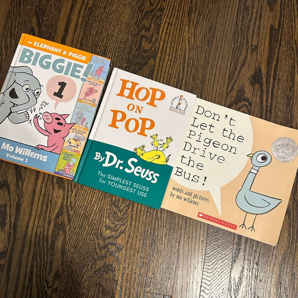 Kid books! Best sellers! Don’t let the pigeon drive the bus